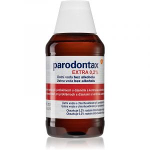 Parodontax Extra 0,2% bain de bouche anti-plaque dentaire pour des gencives saines sans alcool 300 ml