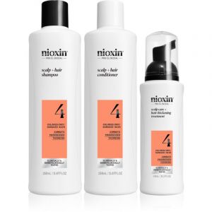 Nioxin System 4 coffret cadeau pour cheveux ab&icirc;m&eacute;s et color&eacute;s 3 pcs