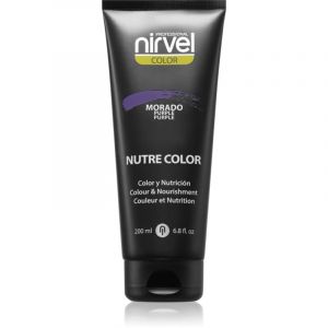 Nirvel Nutre Color masque colorant nourrissant pour cheveux teinte Morado 200 ml