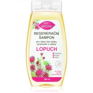 Bione Cosmetics Burdock shampoing r&eacute;g&eacute;n&eacute;rant pour des cheveux brillants et doux 260 ml