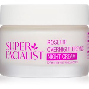 Super Facialist Rosehip Overnight Resync crème de nuit raffermissante et adoucissante nutrition et hydratation 50 ml
