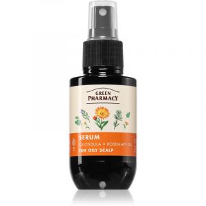 Green Pharmacy Calendula & Rosemary Serum sérum pour cheveux gras 100 ml