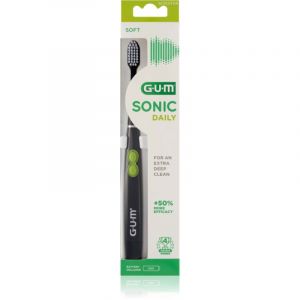 G.U.M Sonic Daily brosse &agrave; dents sonique Black 1 pcs