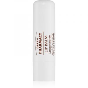 Green Pharmacy Lingonberry and Cranberry Lip Balm baume &agrave; l&egrave;vres nourrissant SPF 10 3.6 ml