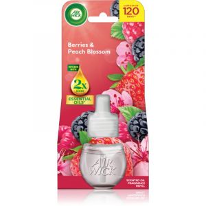 Air Wick Berries & Peach Blossom recharge de diffuseur &eacute;lectrique 19 ml