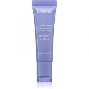 LANEIGE Lip Glowy Balm baume à lèvres qui procure hydratation et brillance teinte Blueberry 10 g