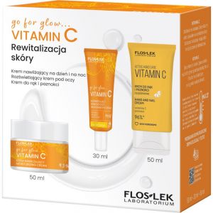 FlosLek Laboratorium Go For Glow Vitamin C coffret cadeau avec effet revitalisant