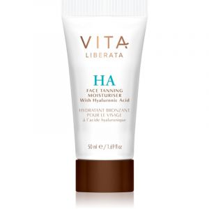 Vita Liberata Face Tanning Moisturiser with Hyaluronic Acid crème hydratante visage avec effet auto-bronzant 50 ml