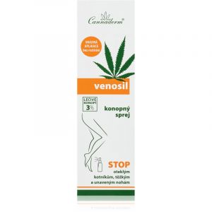Cannaderm Venosil cannabis spray spray pieds au chanvre actif 150 ml
