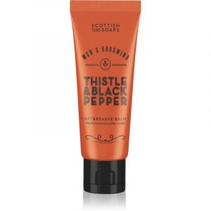 Scottish Fine Soaps Thistle & Black Pepper baume après-rasage en tube 75 ml
