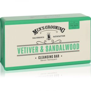 Scottish Fine Soaps Men’s Grooming Vetiver & Sandalwood savon nettoyant solide pour homme 220 g