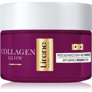 Lirene Collagen Glow 70+ cr&egrave;me anti-rides r&eacute;g&eacute;n&eacute;rante pour nourrir la peau et pr&eacute;server son hydratation naturelle 50 ml