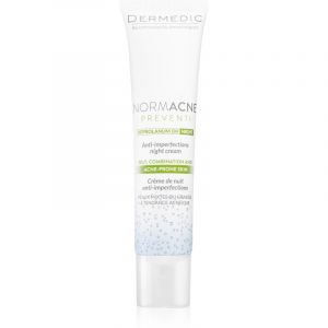 Dermedic Normacne Preventi cr&egrave;me de nuit anti-imperfections de la peau &agrave; tendance acn&eacute;ique 40 ml