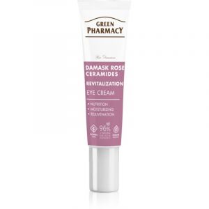 Green Pharmacy Damask Rose & Ceramides Eye Cream crème yeux revitalisante 15 ml