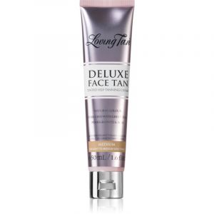 Loving Tan Deluxe Face Tan crème auto-bronzante visage teinte Medium 50 ml