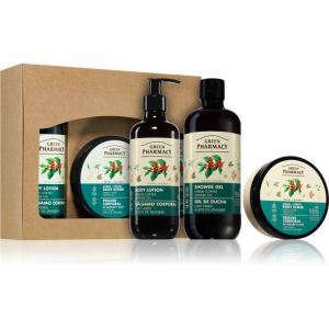 Green Pharmacy Green coffee & Ginger Oil SET Coffret cadeau