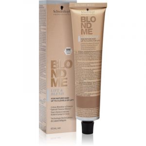 Schwarzkopf Professional Blondme Lift & Blend crème éclaircissante pour cheveux blonds teinte Ash 60 ml