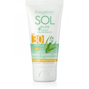 Bottega Verde Sol Aloe cr&egrave;me solaire visage &agrave; l'aloe vera SPF 30 50 ml