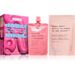 Frank Body Double Scrub Bubble coffret cadeau corps