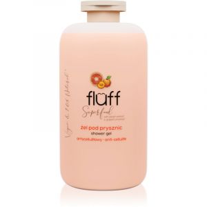 Fluff Superfood gel de douche Peach & Grapefruit 500 ml