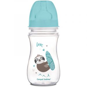 Canpol babies Exotic Animals biberon Blue 240 ml