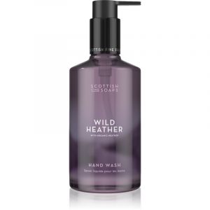 Scottish Fine Soaps Wild Heather Hand Wash savon liquide avec pompe doseuse 300 ml