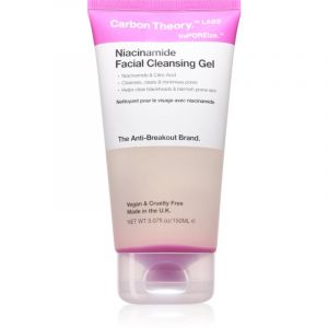 Carbon Theory Vaporeize Niacinamide Cleansing Gel gel purifiant en profondeur &agrave; la niacinamide 150 ml