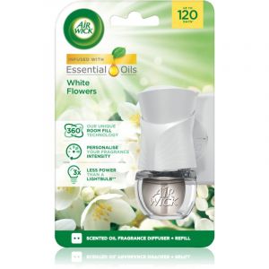 Air Wick White Flowers Electric recharge de diffuseur électrique 19 ml