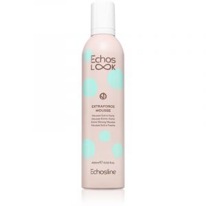 Echosline Extraforce Mousse mousse pour des cheveux lisses et volumineux 400 ml