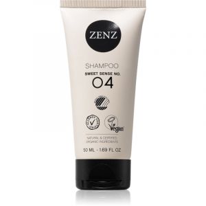 ZENZ Organic Sweet Sense No. 04 shampoing hydratant pour le volume des cheveux 50 ml