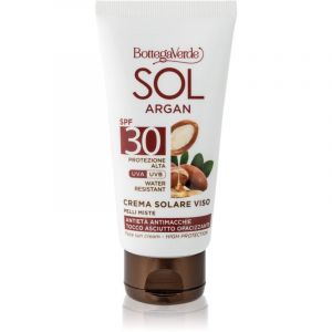 Bottega Verde Sol Argan cr&egrave;me solaire pour peaux grasses et mixtes SPF 30 50 ml