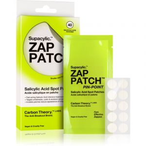 Carbon Theory Zap Patch Pin Point patchs à peaux à problèmes anti-acné 40 pcs