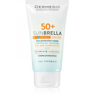 Dermedic Sunbrella cr&egrave;me protectrice pour peaux grasses et mixtes SPF 50+ 50 g