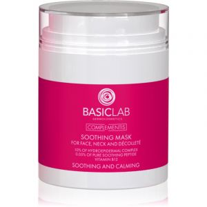 BasicLab Dermocosmetics Complementis masque apaisant pour peaux rouges et irritées 50 ml