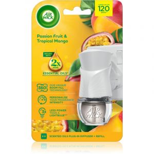 Air Wick Electric Passion Fruit & Tropical Mango diffuseur &eacute;lectrique de parfum d'ambiance avec recharge 199 ml