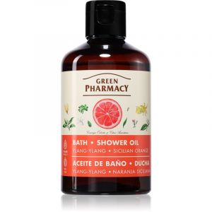 Green Pharmacy Ylang-ylang & Sicilian Orange Bath Oil Huile de douche rafraîchissante 250 ml