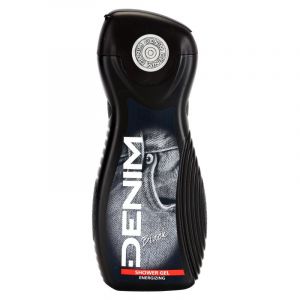 Denim Black gel de douche pour homme 250 ml