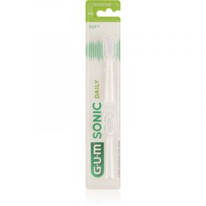 G.U.M Sonic Daily tête de rechange White 2 pcs
