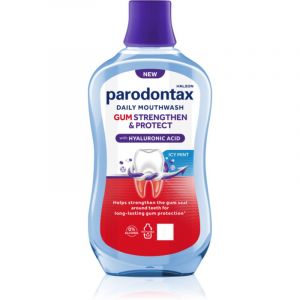 Parodontax Strengthen and Protect Icy Mint bain de bouche 500 ml