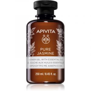 Apivita Pure Jasmine Shower Gel gel douche hydratant aux huiles essentielles 250 ml
