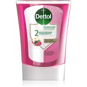 Dettol Energise Liquid Hand Wash Wild Berries & Crisp Apple recharge pour doseur de savon sans contact 250 ml