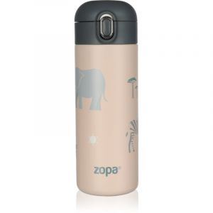 Zopa Thermo Bottle with Drinking Spout bouteille isotherme avec paille Safari 400 ml