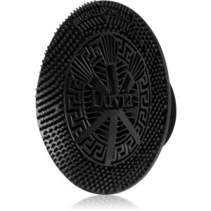 Luvia Cosmetics Brush Cleansing Pad outil de nettoyage pour pinceaux en silicone coloration Black 1 pcs