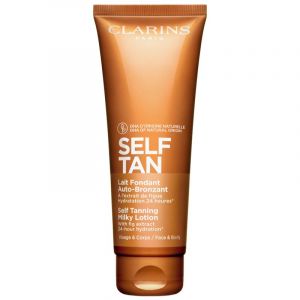 Clarins Self Tan Milky Lotion lait auto-bronzant corps et visage 125 ml