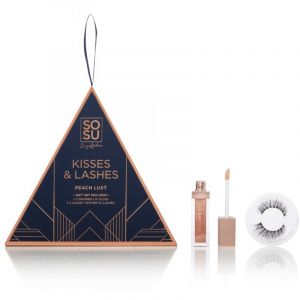 SOSU Cosmetics Limited Edition Kisses & Lashes Coffret cadeau Peach Lust