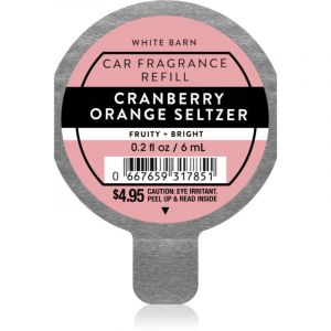 Bath & Body Works Cranberry Orange Seltzer désodorisant voiture recharge 6 ml