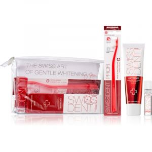 Swissdent Extreme Promo Kit Ensemble de soins dentaires pour un blanchiment délicat et une protection de l'émail dentaire