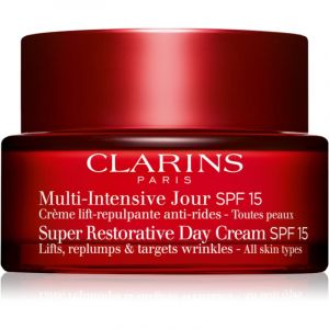 Clarins Super Restorative Day Cream SPF 15 cr&egrave;me de jour rajeunissante SPF 15 50 ml