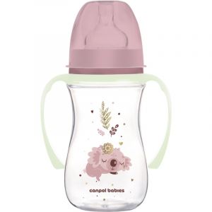 Canpol babies EasyStart Sleepy Koala 240 ml biberon 3 m+ Pink 240 ml