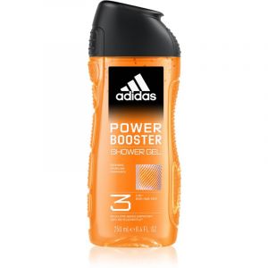 Adidas Power Booster gel douche booster d&rsquo;&eacute;nergie &nbsp; 3 en 1 250 ml